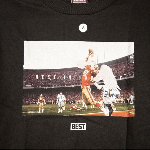 NIP Best x Breezy Excursion ‘The Catch’ by Dwight Clark Shirt Size Small - Picture 2 of 4